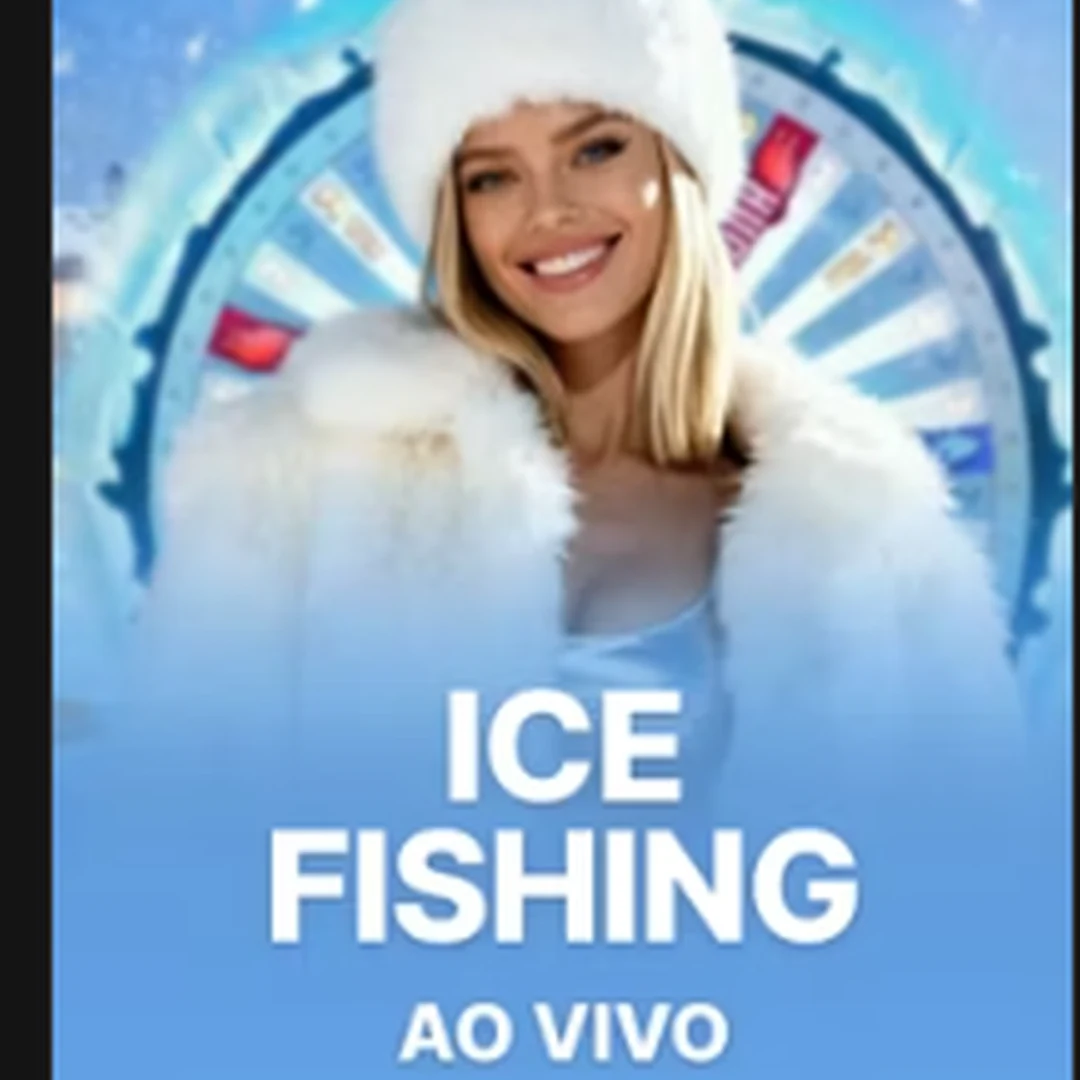 Square crop of Ice Fishing Live host promotional artwork with Evolution credit